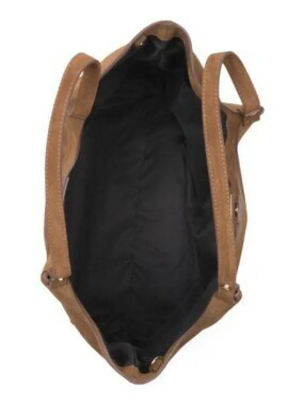 DIVINA FIRENZE Made In Italy Suede Tote